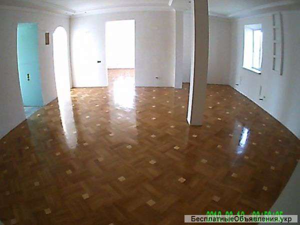 Шлифовка паркета , доски , плинтус