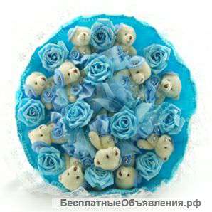 Ищете идею для бизнеса? Букеты из мягких игрушек