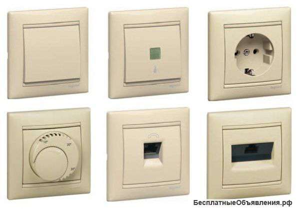 Розетки и выключатели Legrand. Выгодные цены