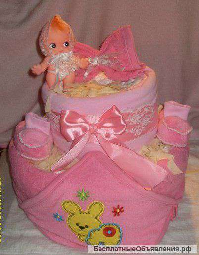 Торт из памперсов- счастье