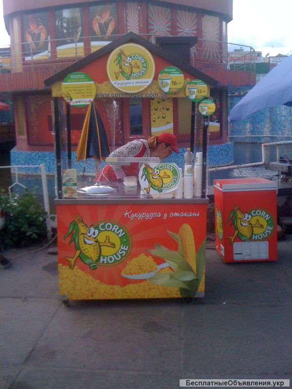 Установку "Корн Хауз" Corn House (приготовление кукурузы на пару)