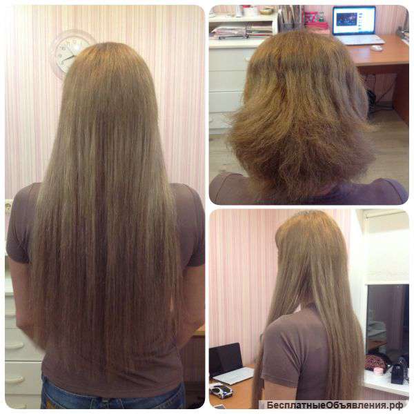 Наращивание волос качественно