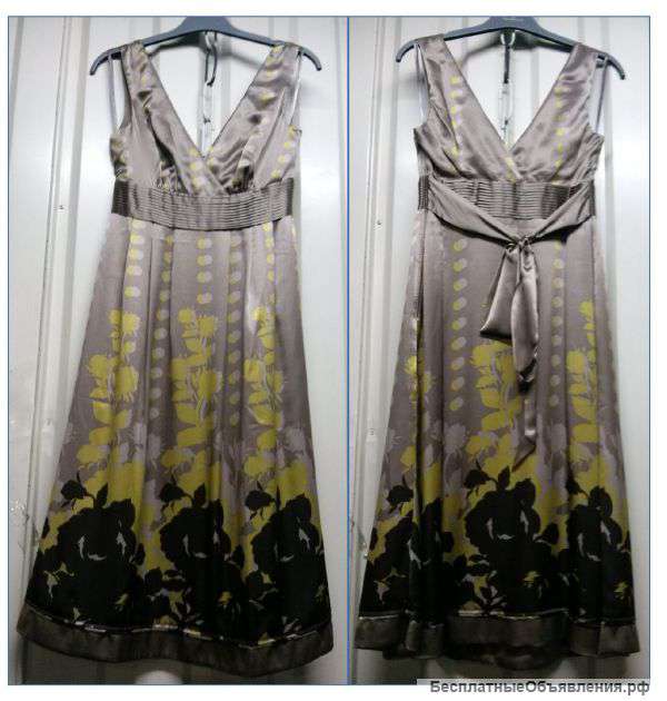 Шелковое платье Ted Baker