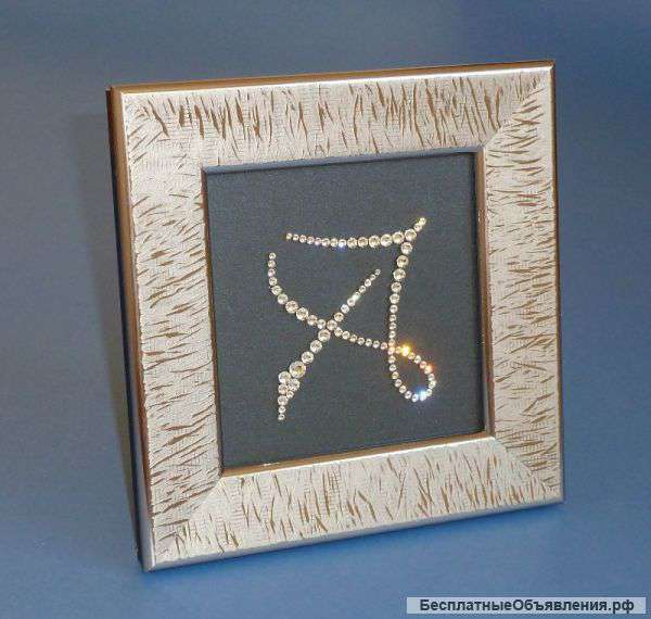Картины из кристаллов Swarovski