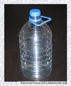 Пластиковая бутылка ПЭТ 1л, 2л, 4л, 5 литров