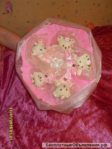 Букет из игрушек