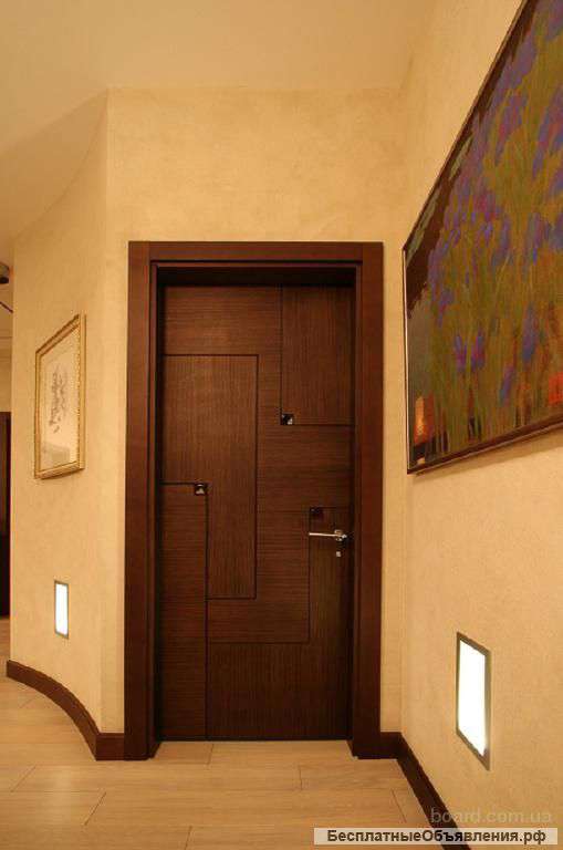 Установка межкомнатных деревянных дверей