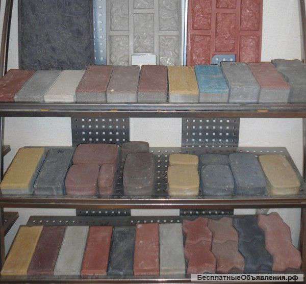 Тротуарная плитка, бордюры жби