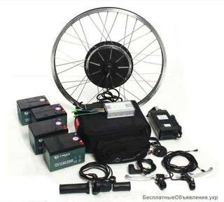 Мотор колеса для велосипеда, передние, задние, разной мощности и размера