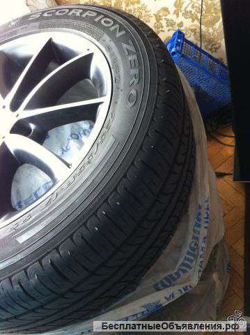 Летние шины Pirelli scorpion zero 235х55х17