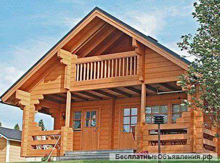 Дома из бруса, бревна