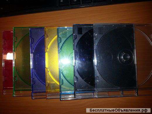 Пластиковые коробки для CD. DVD