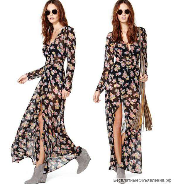 Летнее платье № 29 Шифон