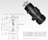 Гидроцилиндр КАМАЗ 6-ти штоковый 6520