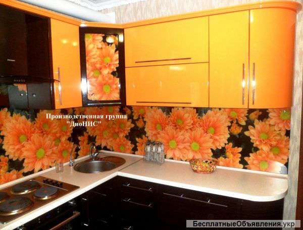 Кухни и скинали от производителя. Изготовление и декор фасадов на своём производстве.
