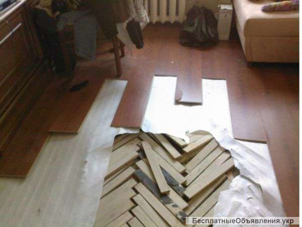 Укладка ламината