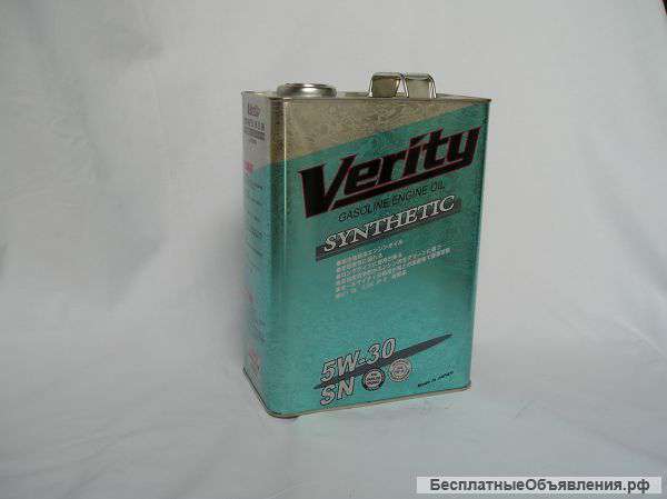 Масло моторное Verity Synthetic 5W-30 SN