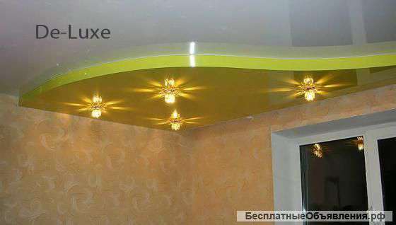 Натяжные потолки от de-luxe
