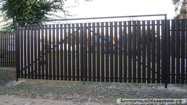 Забор из Металлоштакетника, Варота, Калитки