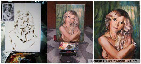 Портреты на заказ по фото