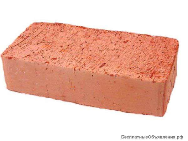 Кирпич строительный полнотелый м-100 м-152 м-175