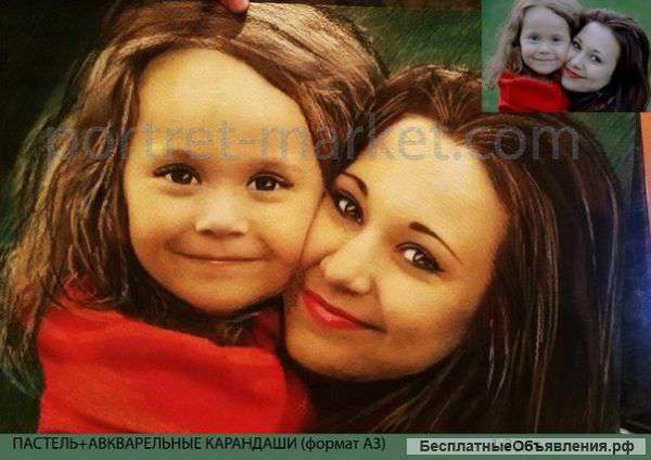 Портреты на заказ недорого