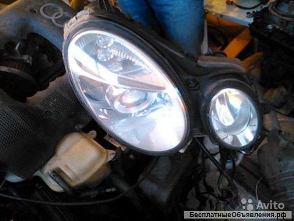 Фары на mersedes 211