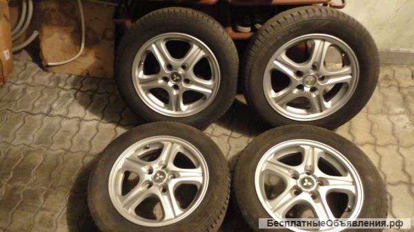 Колёса от Mitsubishi Lancer X на 16