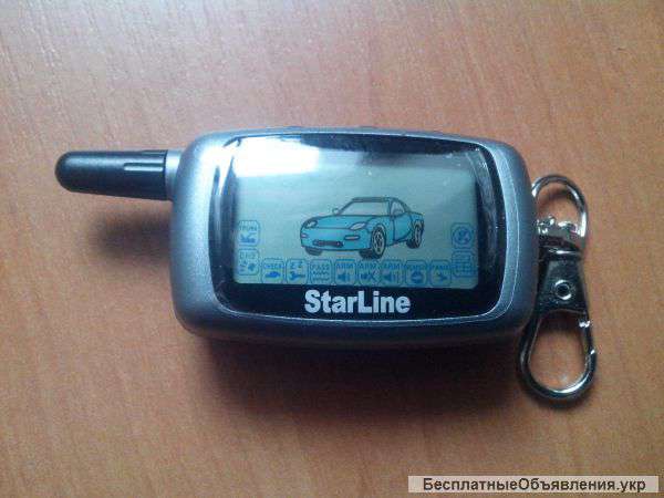 Starline A6 Брелок-ЖК двухсторонняя сигнализация оригинал