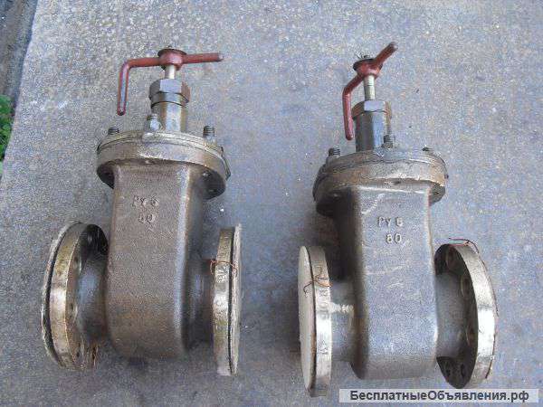 Задвижки клинкетные двухдисковые