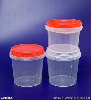 Пищевые ведра оптом от «Упакмаркет»