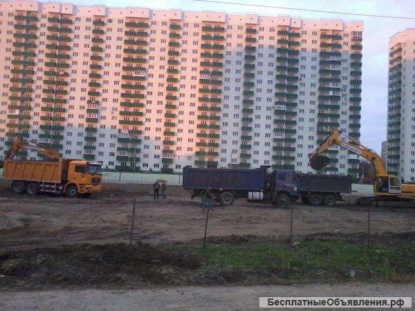 Услуги спецтехники, разработка котлованов, снос демонтаж зданий, инертные материалы с доставкой