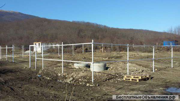 Строим заборы из металопрофиля