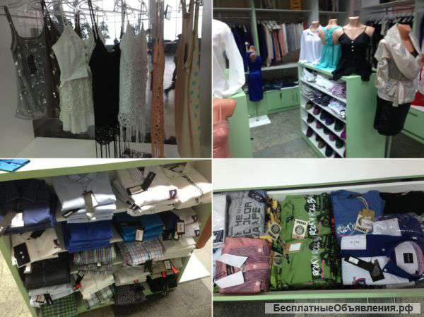 Скидка 50% на всю одежду в магазине