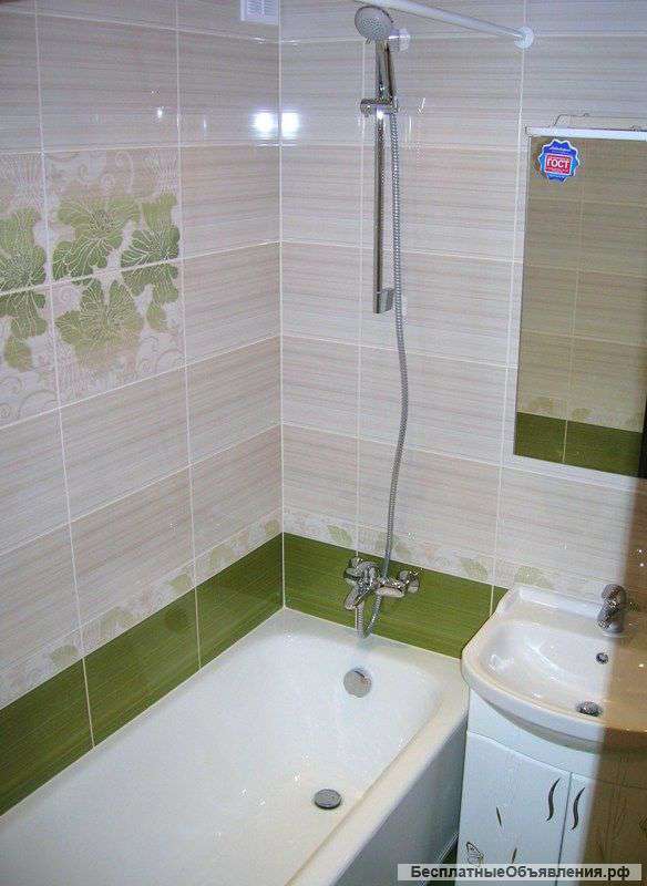 Уютная ванная комната за 10 дней