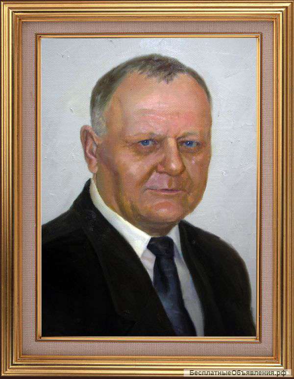 Портрет маслом на холсте