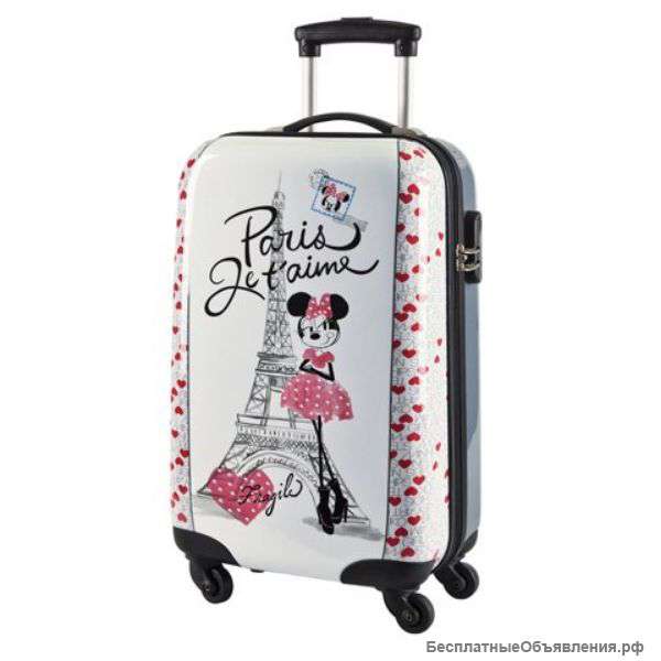 Чемодан детский на 4 колесиках 55см