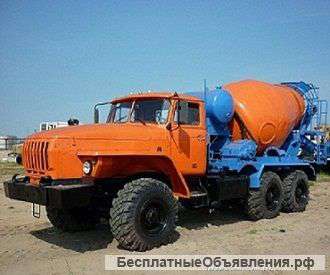 Автобетоносмеситель-вездеход