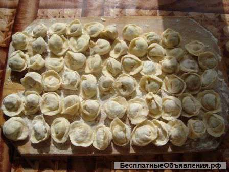 Домашние пельмени, вареники и блинчики