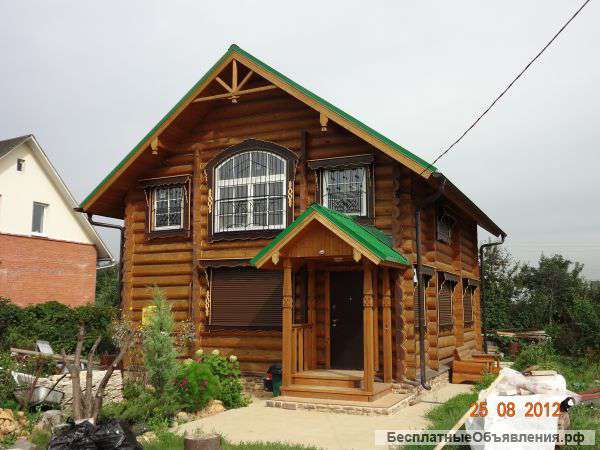 Рубим деревянные дома,бани
