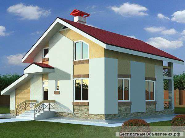 Готовый проект коттеджа 120 кв.м / Артикул АН-47