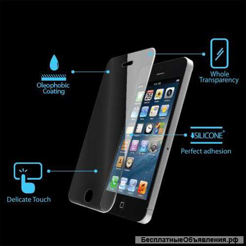 Закаленное стекло для iPhone 5 / 5S