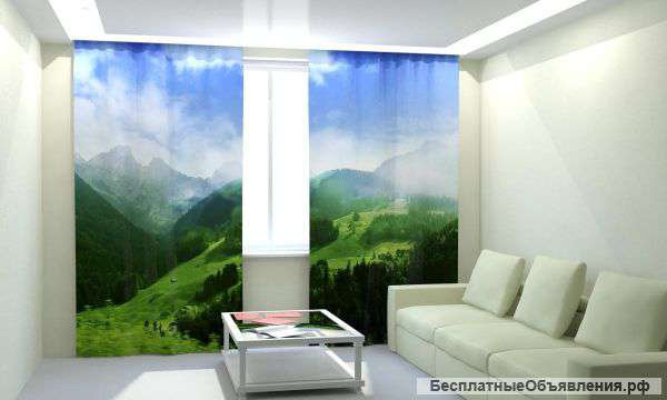 Новинка. Эксклюзивные фотошторы 3D