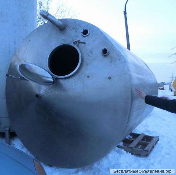 Емкость нержавеющая, объем 20 куб.м.