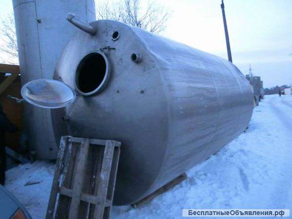 Емкость нержавеющая, объем 20 куб.м.