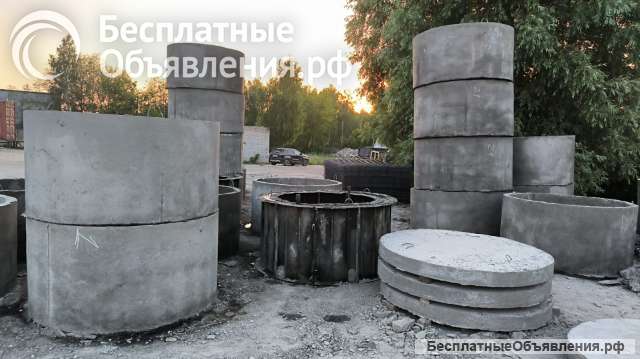 ЖБИ кольца и крышки