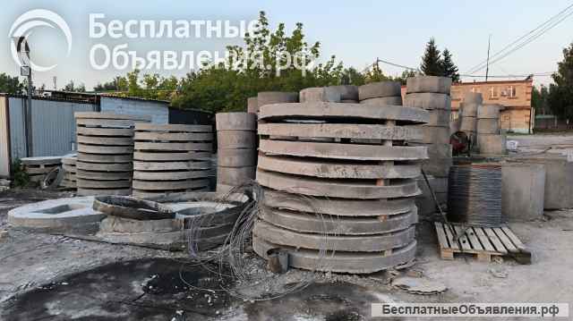 ЖБИ кольца и крышки