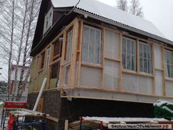 Утепление и ремонт кровли