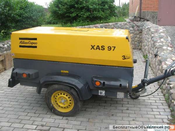 Компрессор дизельный Atlas Copco XAS 97