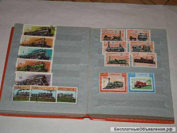 Марки- Паровозы